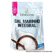 Sal Marinho Integral (250g) - Leve Croc