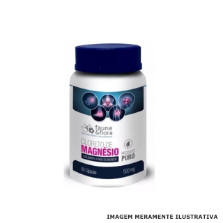 Cloreto de Magnésio 690mg - Fauna & Flora (60 Cps)