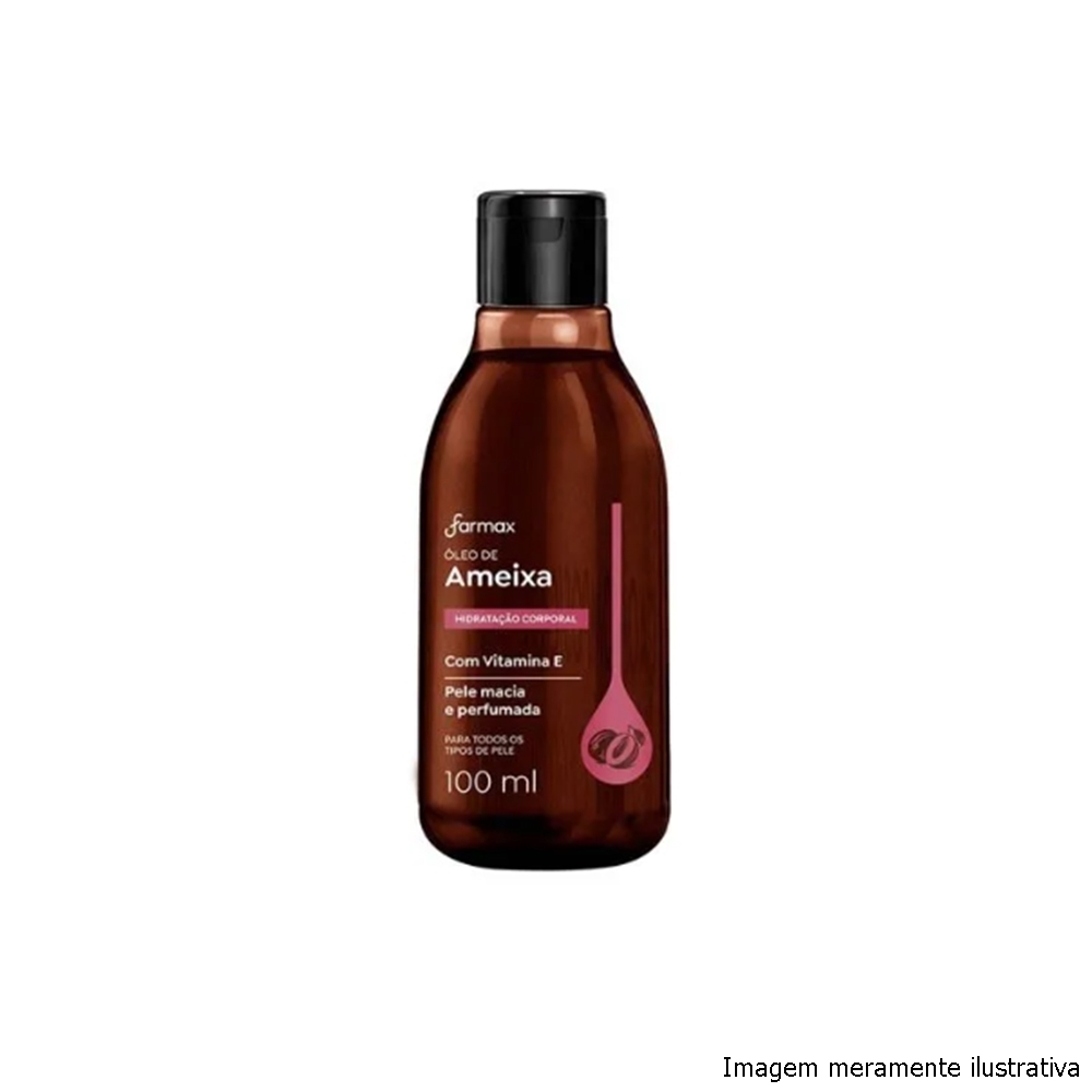 Óleo Corporal de Ameixa - 100ml Farmax