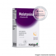 Melatonina + Vitamina B6 60 Cápsulas - Katiguá