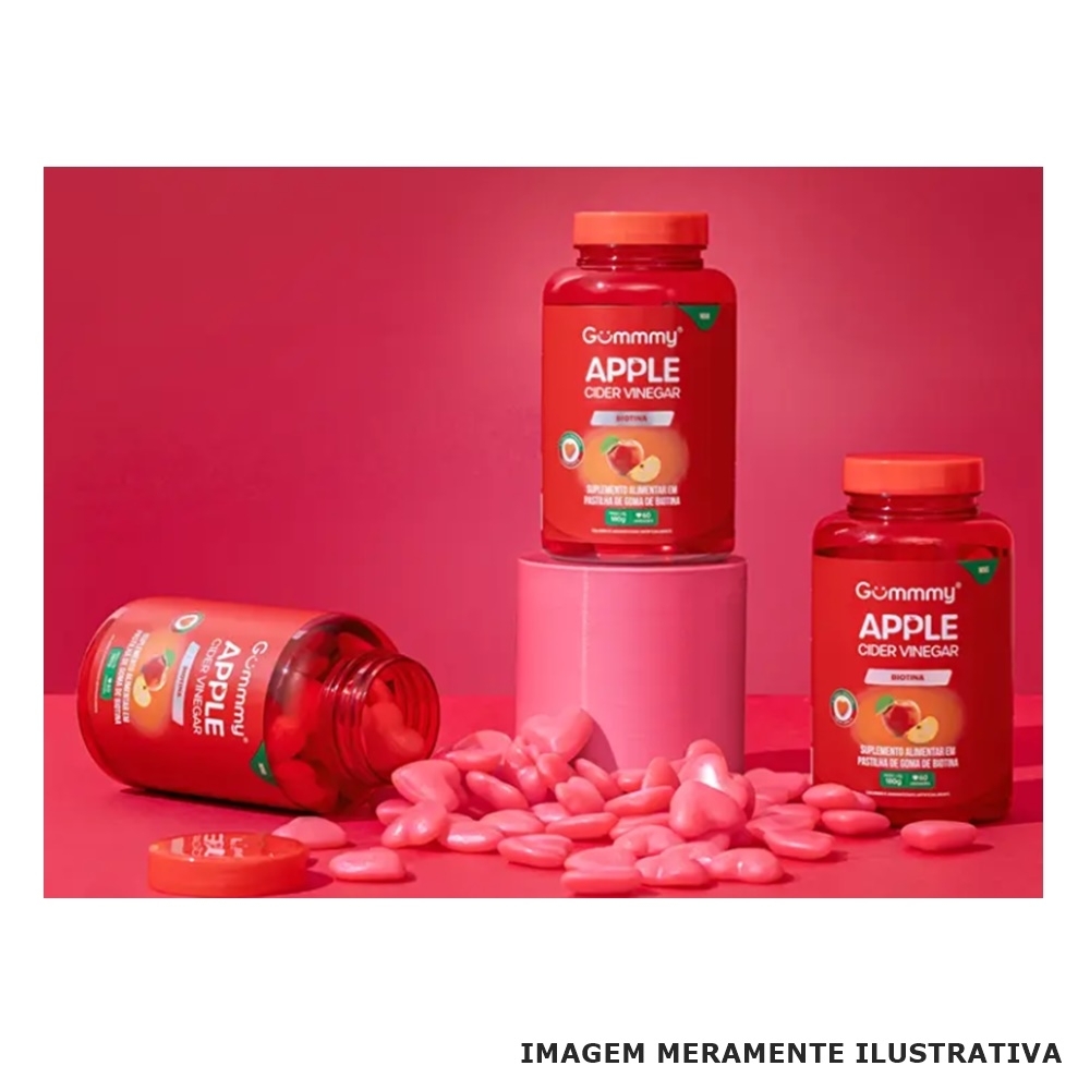 Goma Gummmy Vinagre de Maçã 180g 