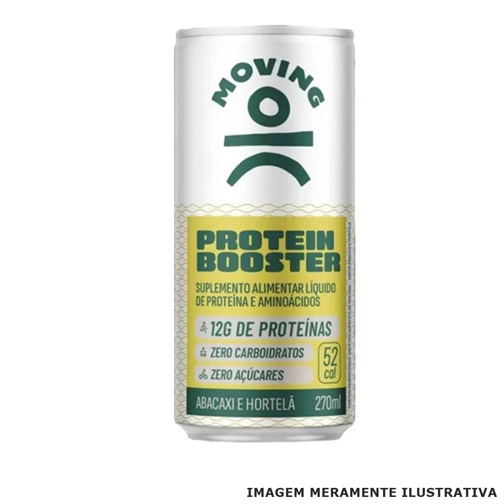 Moving Protein Booster Abacaxi e Hortelã - 270ml