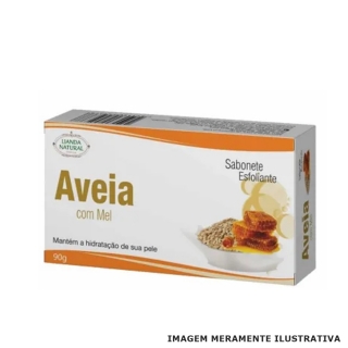 Sabonete de Aveia com Mel 90g - Lianda Natural