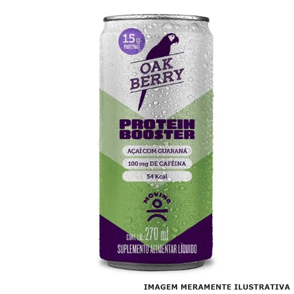 Moving Protein Booster OAK Berry Açaí com Guaraná - 270ml