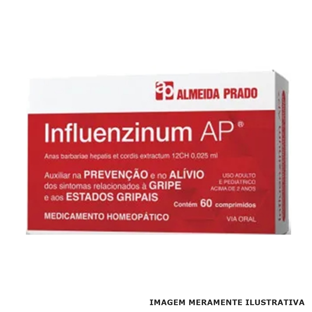 Influenzinum 60 Comprimidos - Almeida Prado