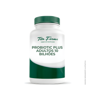 Probiotic Plus Adultos 10 Bilhões - 30 caps vegetais