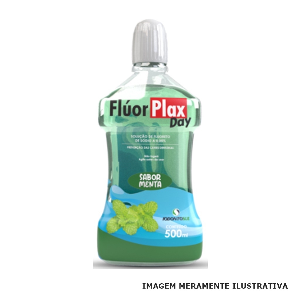 Flúor Plax Day 0,05% IodontoSul - Sabor Menta