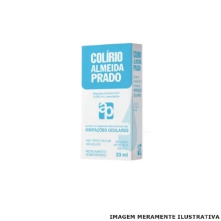 Colírio Almeida Prado para irritações oculares 20Ml