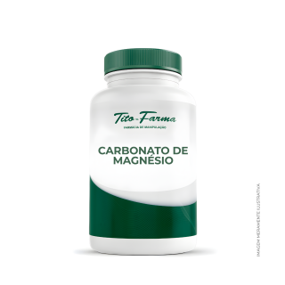 Carbonato de Magnésio 500mg - 60 doses