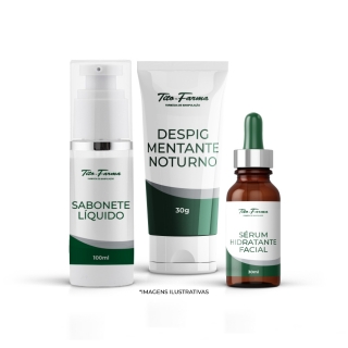 Box Tito - Xô Melasma - Limpar, hidratar e cuidar!