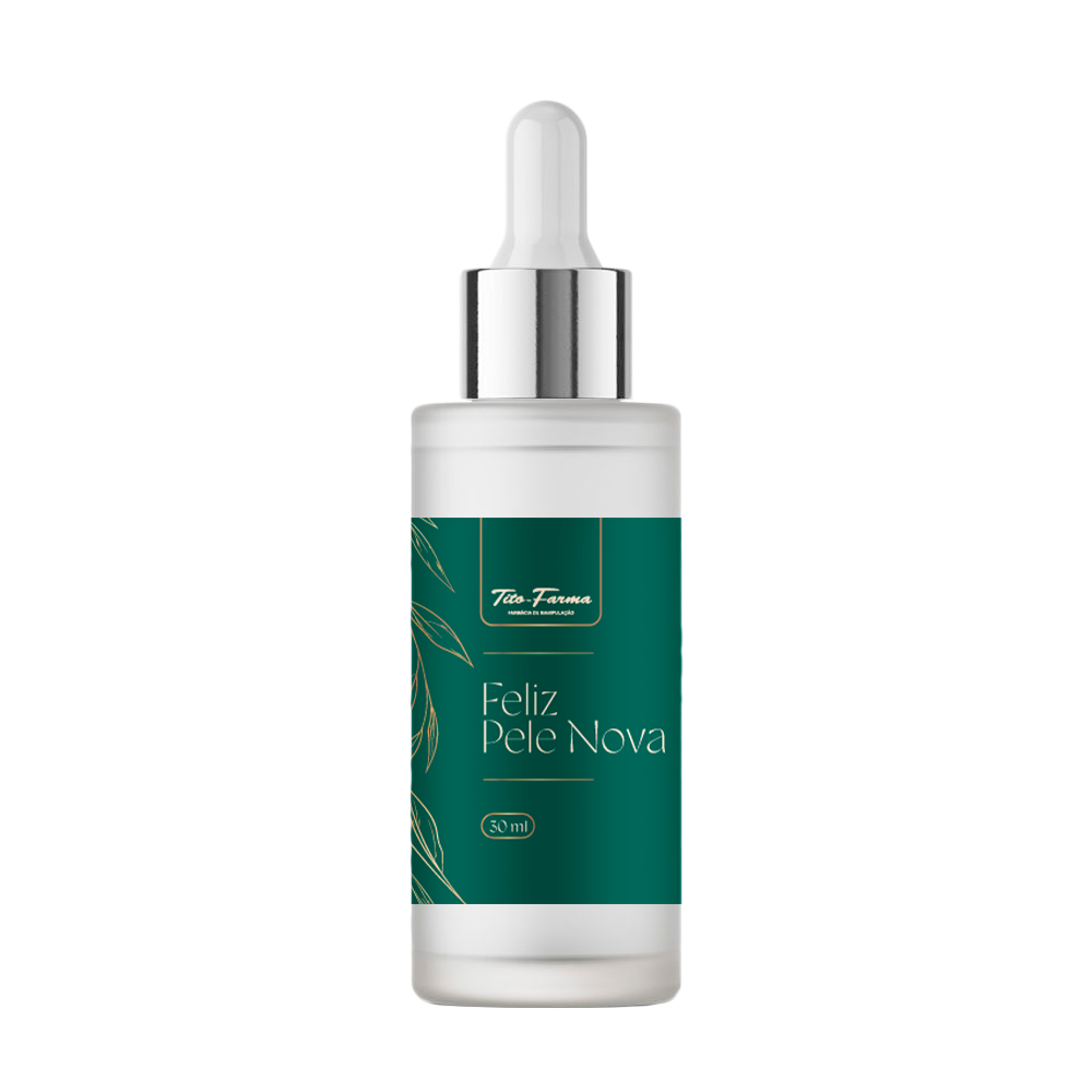 Feliz Pele Nova - Auxiliar na Revitalização da Pele (30 mL)