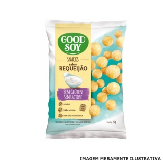 Snacks Sabor Requeijão 25g Good Soy