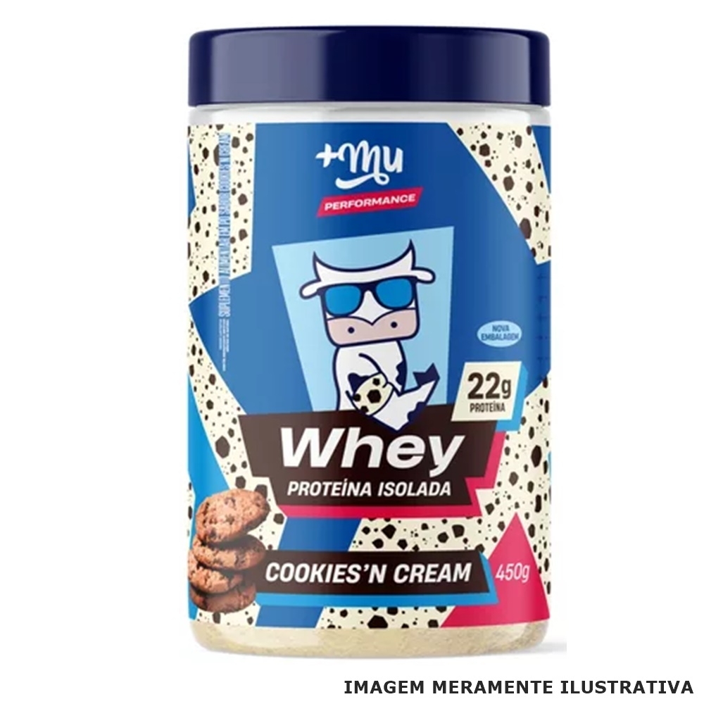 Whey Isolado Performance +Mu 450g Cookies N Cream