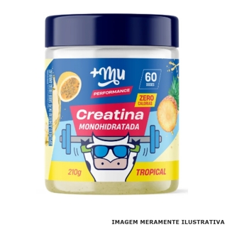 Creatina Monohidratada Tropical 210g +Mu