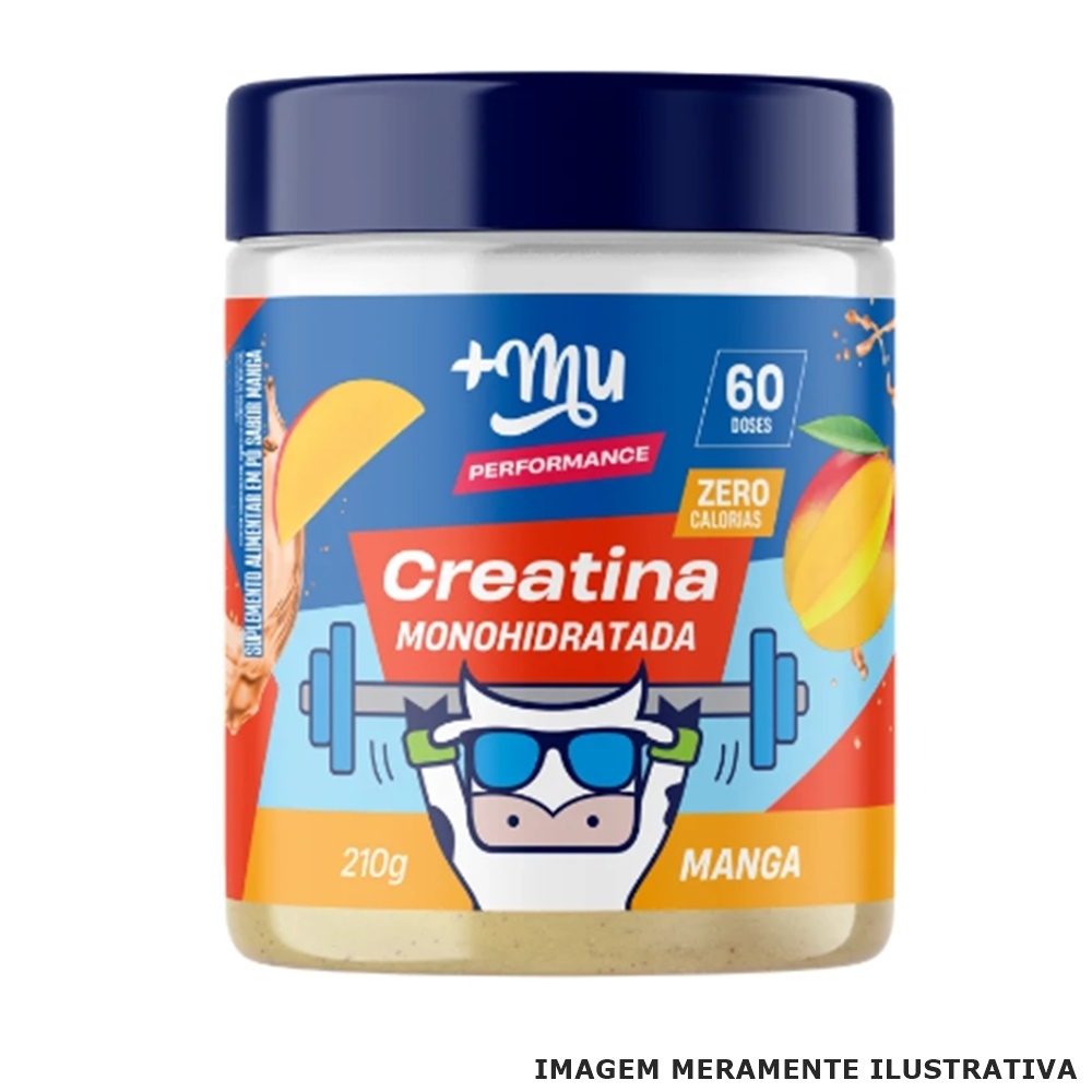Creatina Monohidratado Manga 210g +Mu 