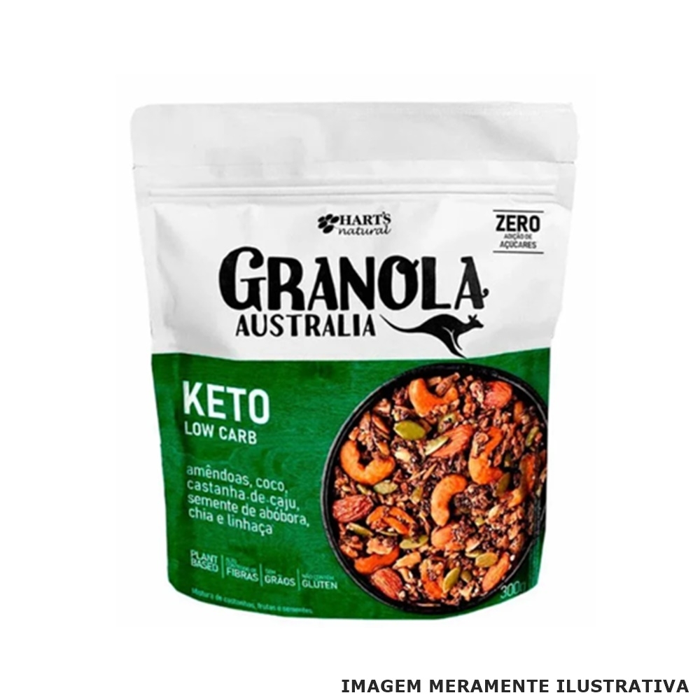 Granola Australia Keto Low Carb 300g Harts