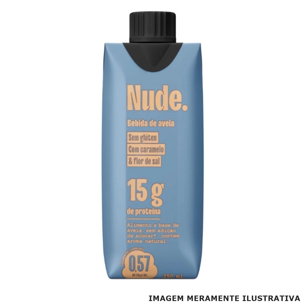 Bebida Proteica Nude sabor Caramelo & Sal 250g