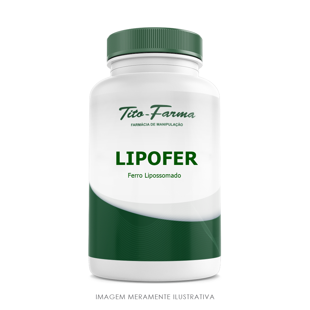Lipofer -  Ferro Lipossomado (175mg - 30 caps)