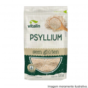 Psyllium em Flocos 100g Vitalin 