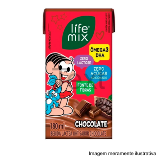Life Mix Turma da Mônica Achocolatado 180ml 