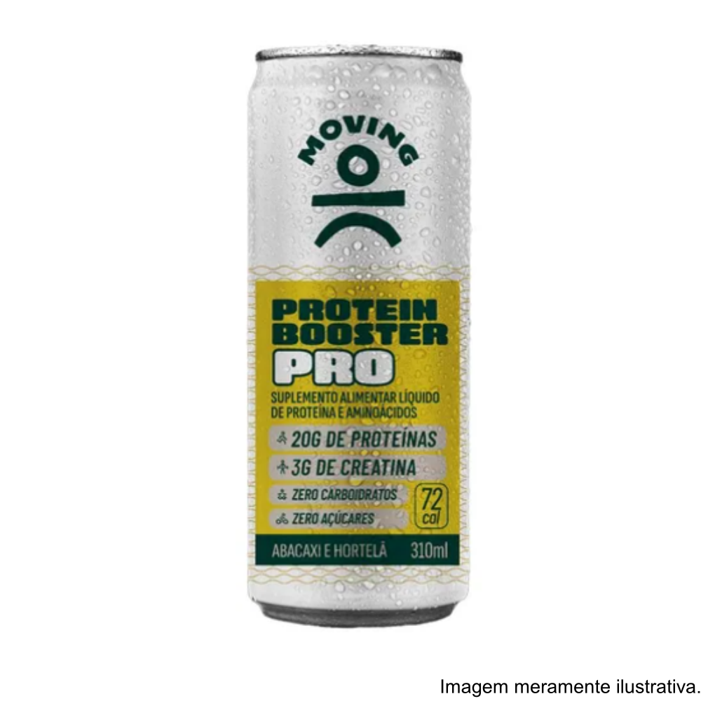 Moving Protein Booster Pro Abacaxi com Hortelã - 310ml - Tito Farma