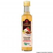Vinagre de Fruta Maçã com Gengibre e Própolis 4,2% de Acidez  250ml Puro Pomar