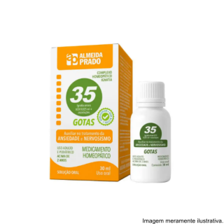 Complexo Nº 35 Ignatia 30ml Almeida Prado.