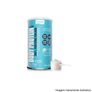 Body Protein Neutro Proteína Isolada 450G Equaliv