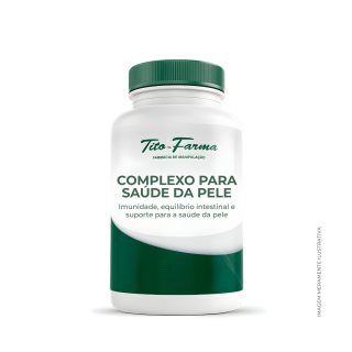 Complexo para Saúde da Pele- Imunidade, equilíbrio intestinal e suporte para a saúde da pele -30 cps