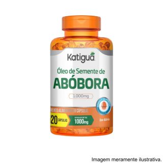 Óleo de Semente de Abóbora 1000mg (120 Cps) - Katiguá
