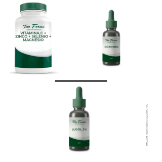 Kit Tireoide 2 - Saúde Plena (3 itens)