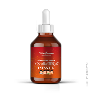 Desparasitação com Tinturas para Crianças acima de 3 anos - Saúde Plena (60mL)