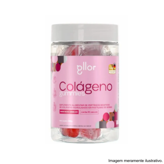 Goma Verisol Colágeno Gummies Frutas Vermelhas gllor  30 Unidades.
