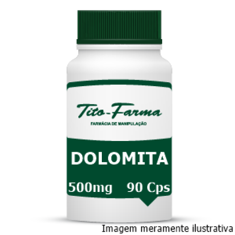 Dolomita -  (500mg - 90 Cps) - Tito Farma 
