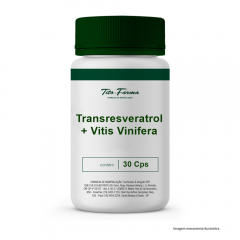 Transresveratrol 100mg + Vitis Vinifera 50mg- 30 Cps
