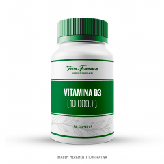 Vitamina D3 - Boa Fonte Para a Saúde Óssea (10.000UI)
