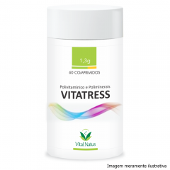 Vitatress - Polivitamínico para Manutenção do Bom Funcionamento do Organismo (60 Comprimidos)