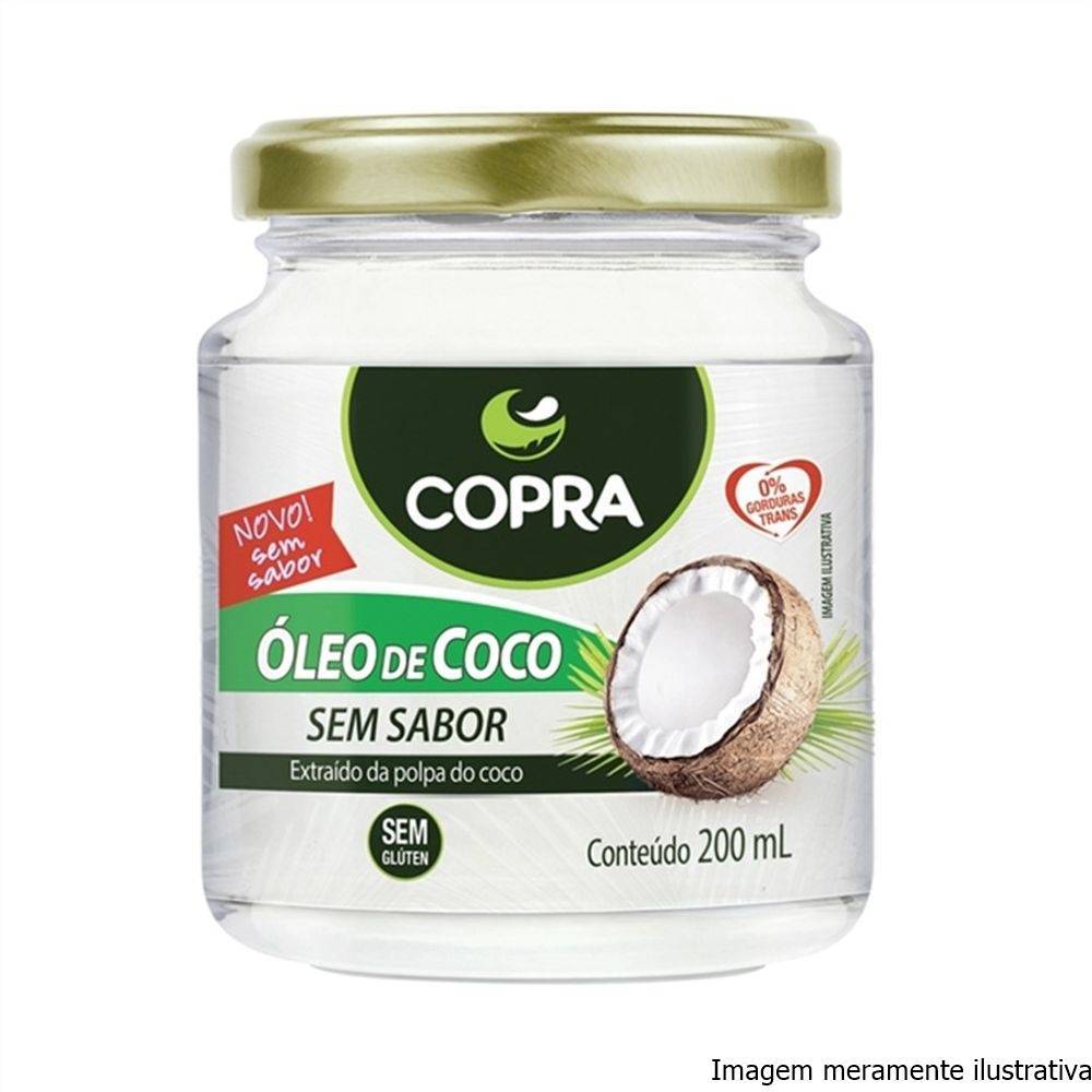 Óleo de Coco (Sem Sabor) - Promove Menor Acúmulo de Gorduras no Corpo (200mL) - Tito Farma 