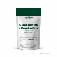 Glucosamina + Condroitina - Auxilia na Saúde das Articulações (30 Sachês)
