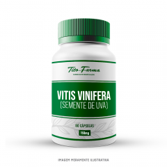Vitis Vinifera (Semente de Uva) - Antioxidante, Protetor Cardiovascular e Renal (150mg - 60 Cps)