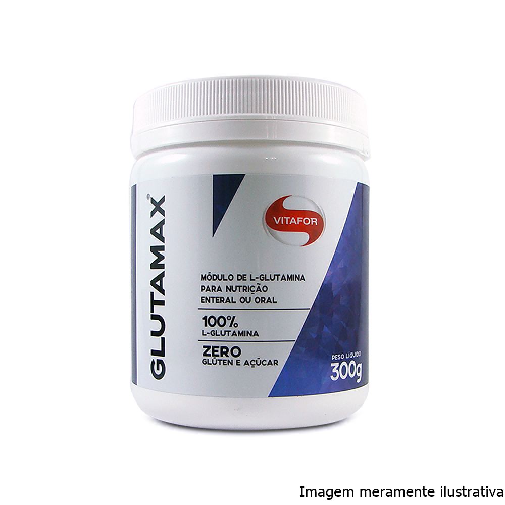 Glutamax - L-Glutamina Pura e Isolada (300g) - Tito Farma 