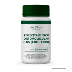 Polivitamínico Ortomolecular PLUS (Com Ferro)
