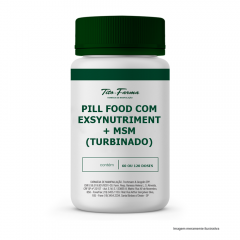 Pill Food com Exsynutriment + MSM (Turbinado) 