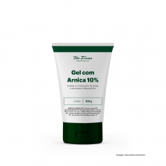Gel com Arnica 10% - Auxiliar no Tratamento de Dores e Processos Inflamatórios (100g) 