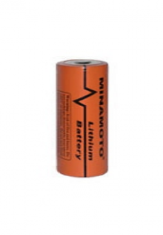 Bateria 3,6V ER14335 2/3AA Lithium MINAMOTO s/ Terminal - Casa da Pilha