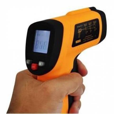 Termômetro Digital p/ Superfícies c/ Infrared e Mira Laser TDI-330 - Casa da Pilha