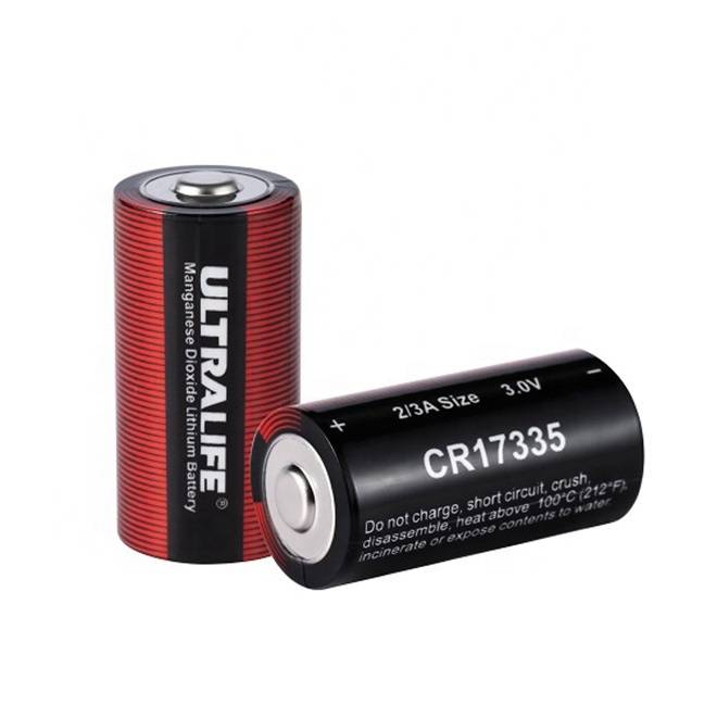 Bateria 3V CR17335 123A 2/3A Lithium ULTRALIFE - Casa da Pilha