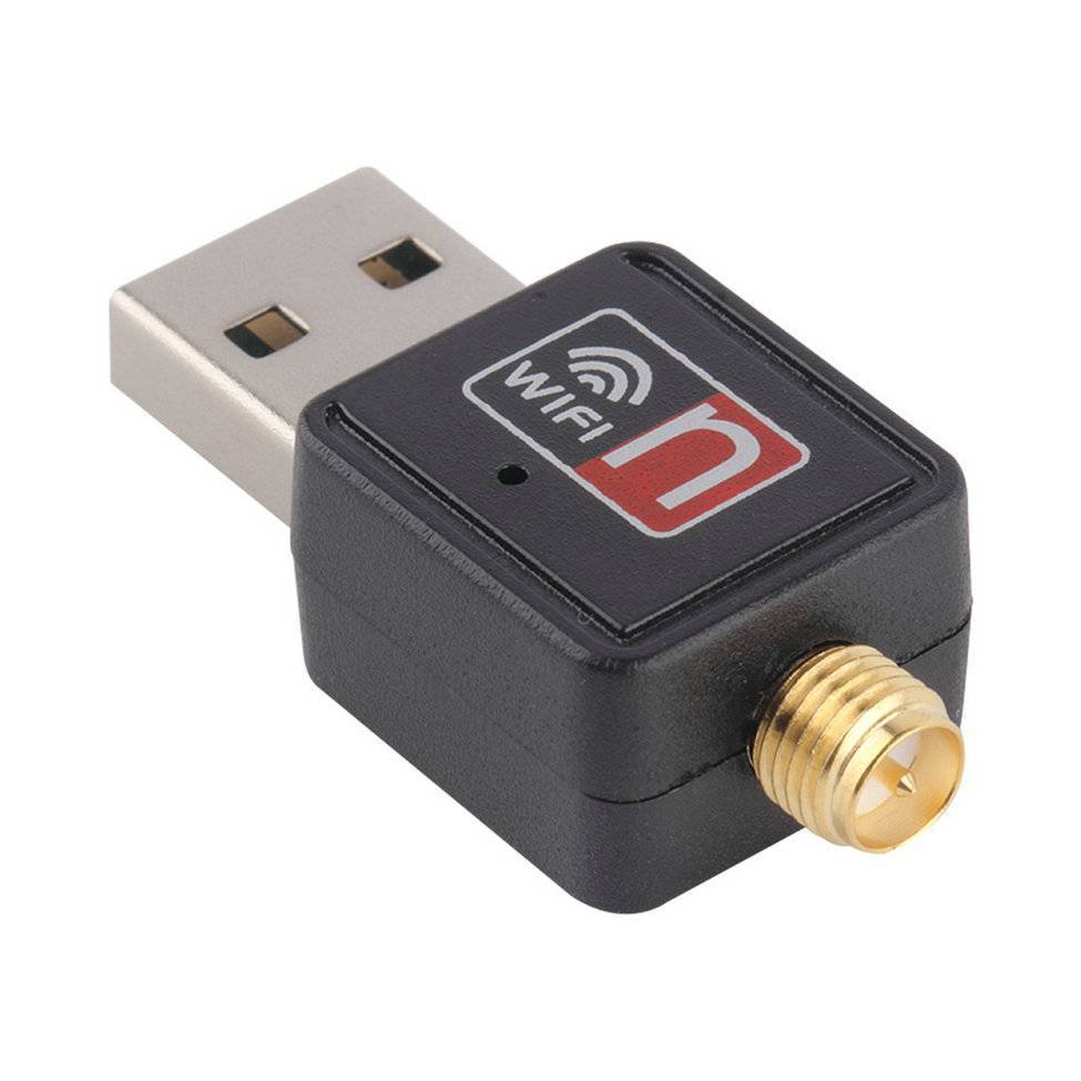 Adaptador USB WIFI Nano c/ Antena Externa  - Casa da Pilha