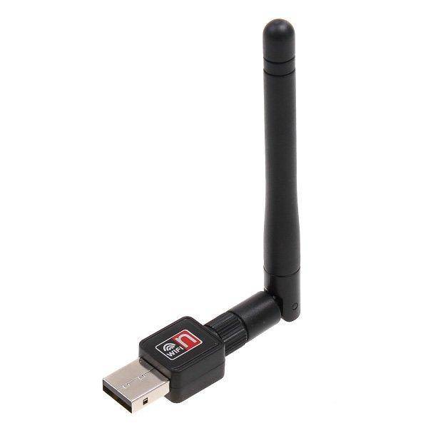 Adaptador USB WIFI Nano c/ Antena Externa  - Casa da Pilha