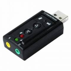 Placa Adaptadora de Som USB 7.1 USON-10 